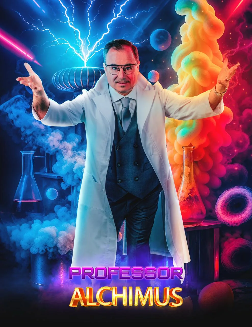 Professor Alchimus science and magic show